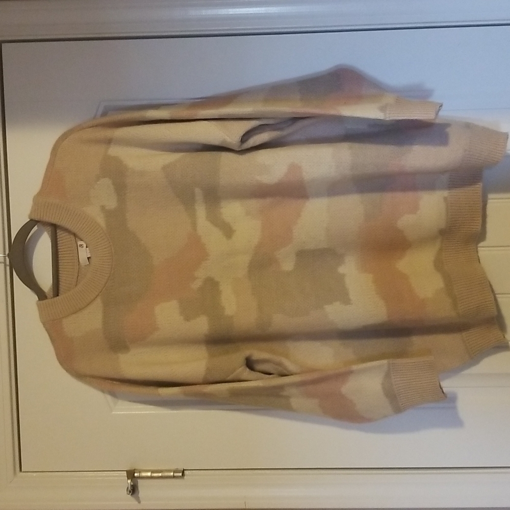 3/$15 SO Camouflage Sweater